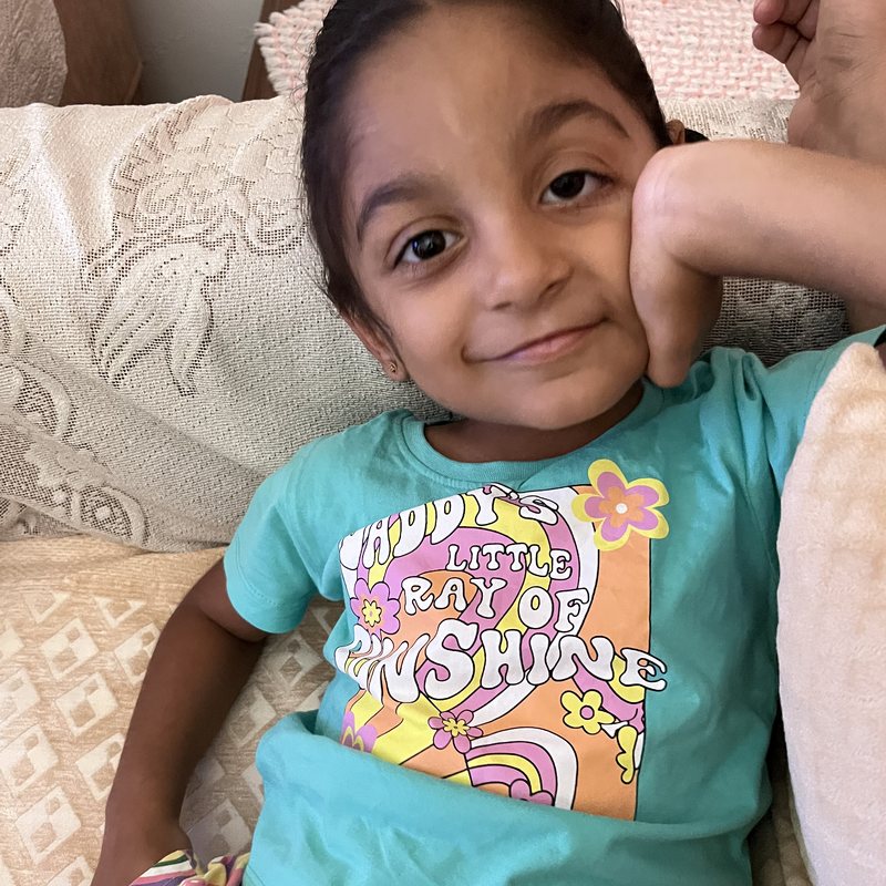 Ruhi smiling